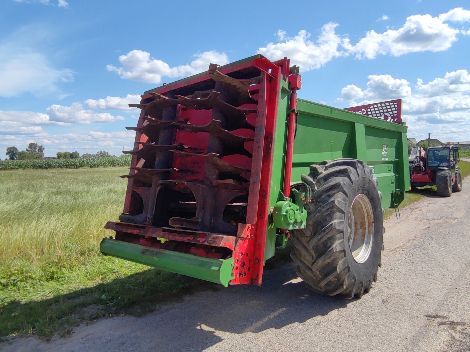 Rozrzutnik obornika Coutand twister. 12-14 ton. Gwarancja.