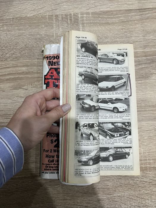 Gazeta kolekcjonerska Auto Trader 90’