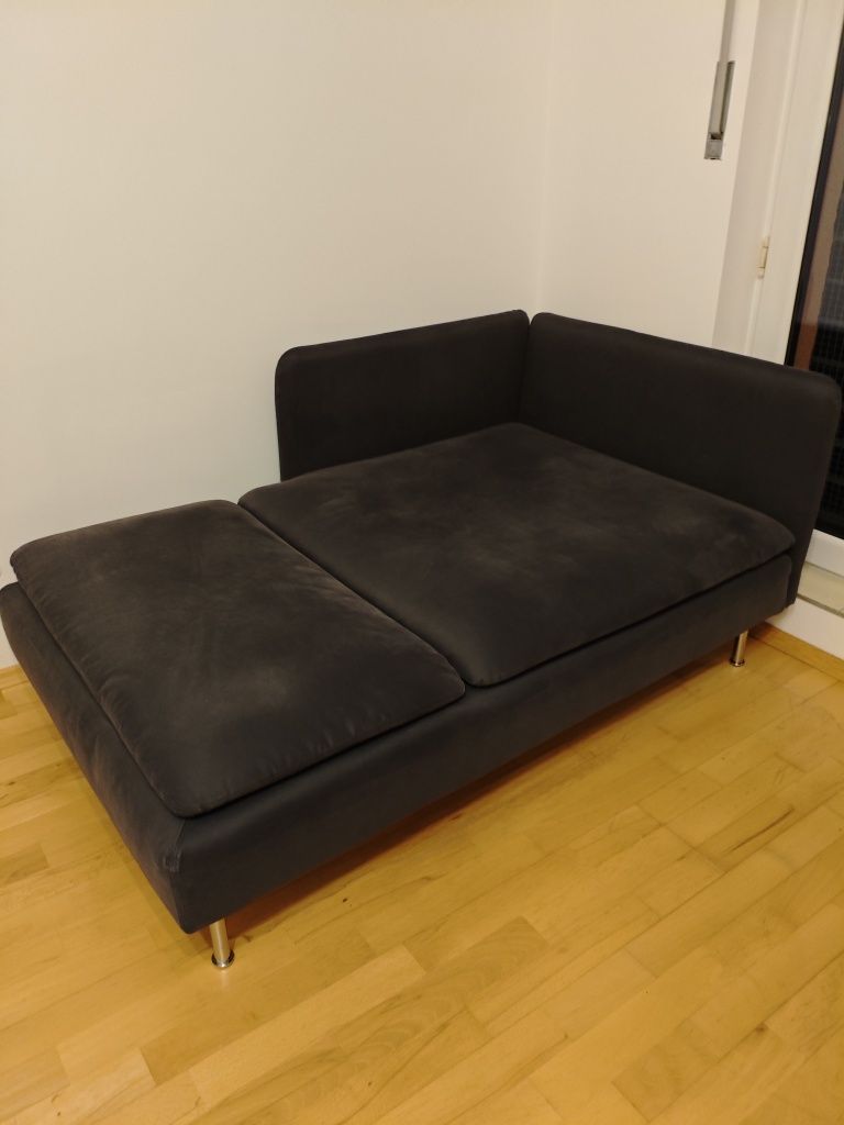 SÖDERHAMN Szezlong Leżanka Ciemna Komplet Stan Bardzo dobry IKEA
