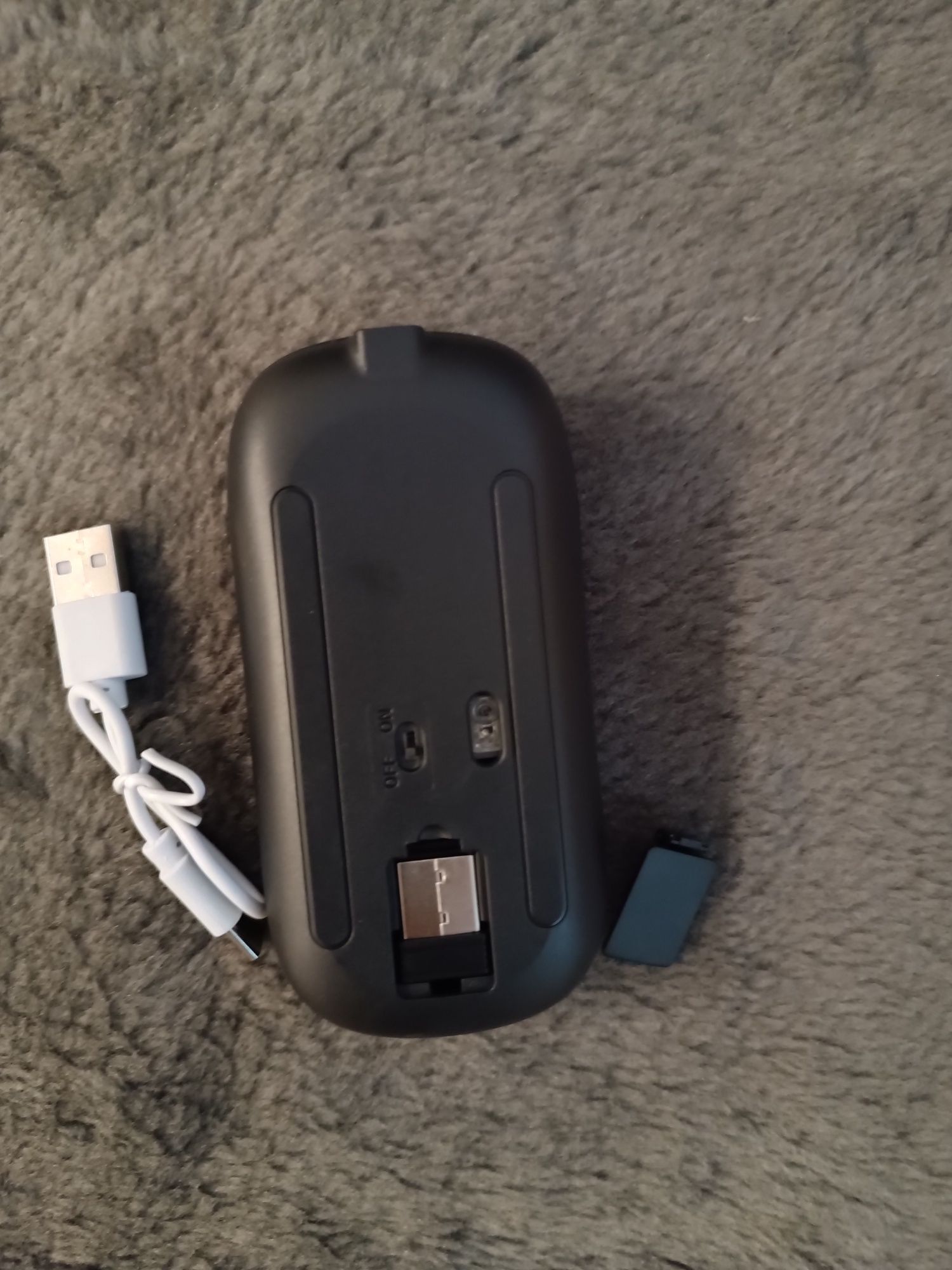 Nowa myszka komputerowa bezprzewodowa bluetooth akumulatorowa