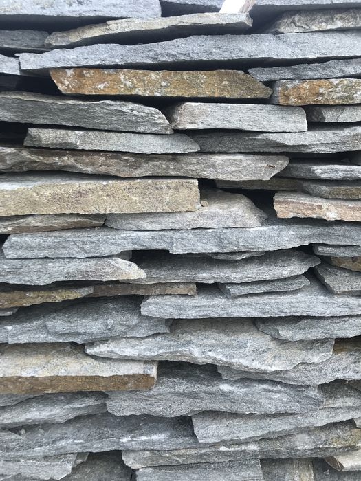 ŁUPEK NATURALNY Twardy Kamień na Elewację Taras Schody Ścianę Dzikówka