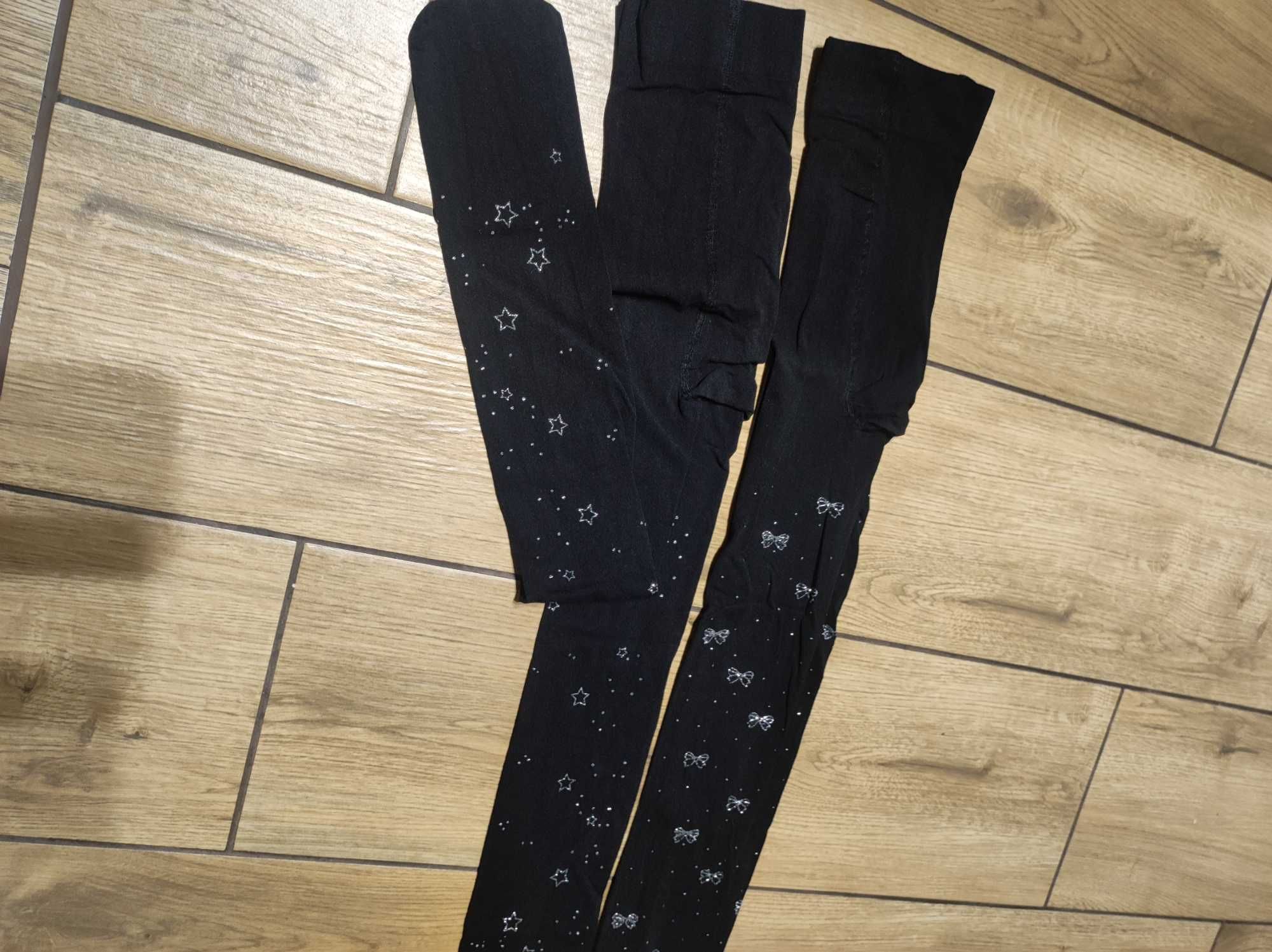 Komplet rajstop dziewczęcych 115-130cm