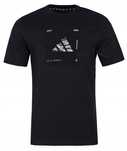 Adidas Koszulka Męska T-shirt Training Camo Logo Graphic Climacool M