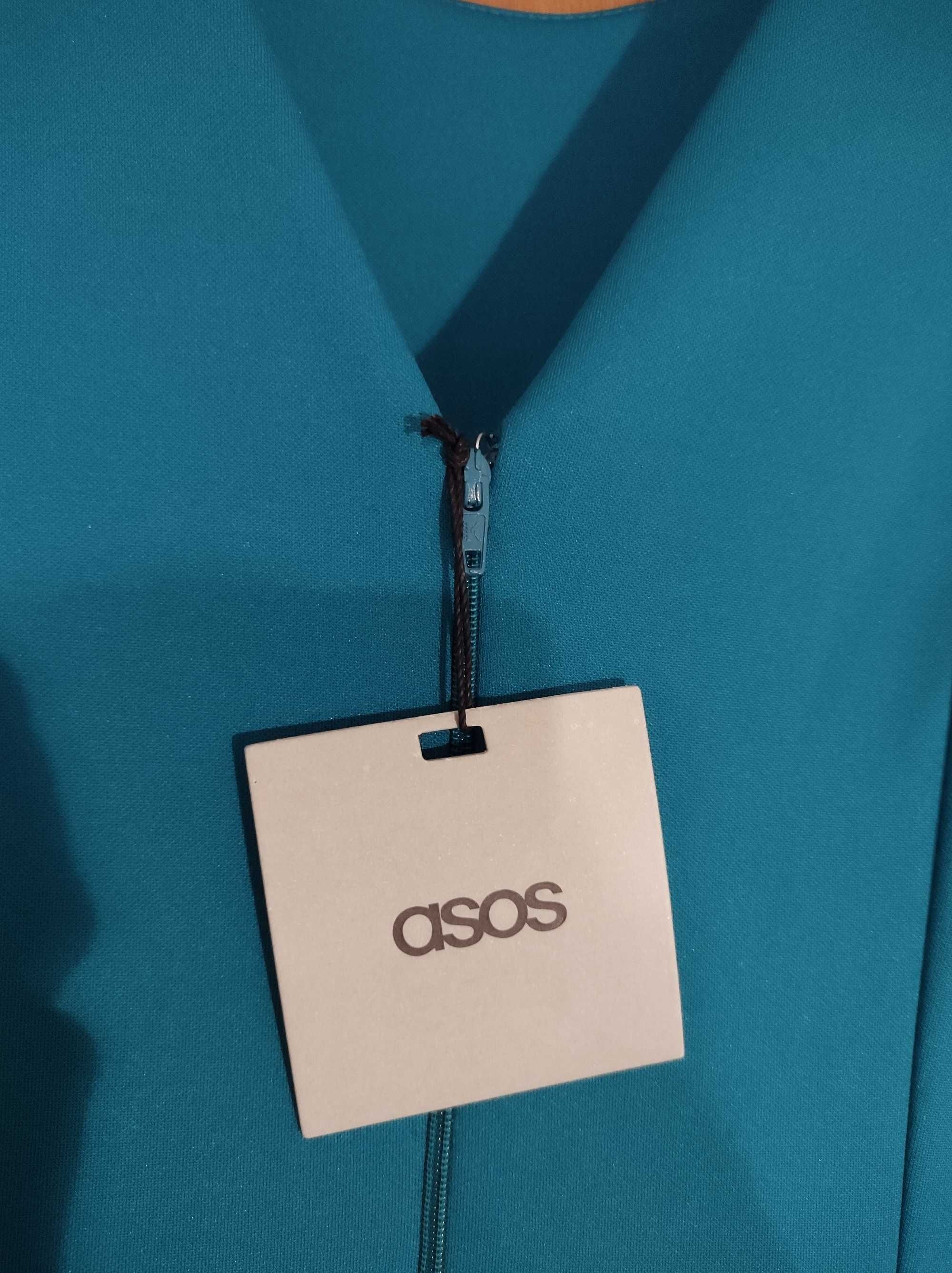 Vestido Azul Petroleo ASOS