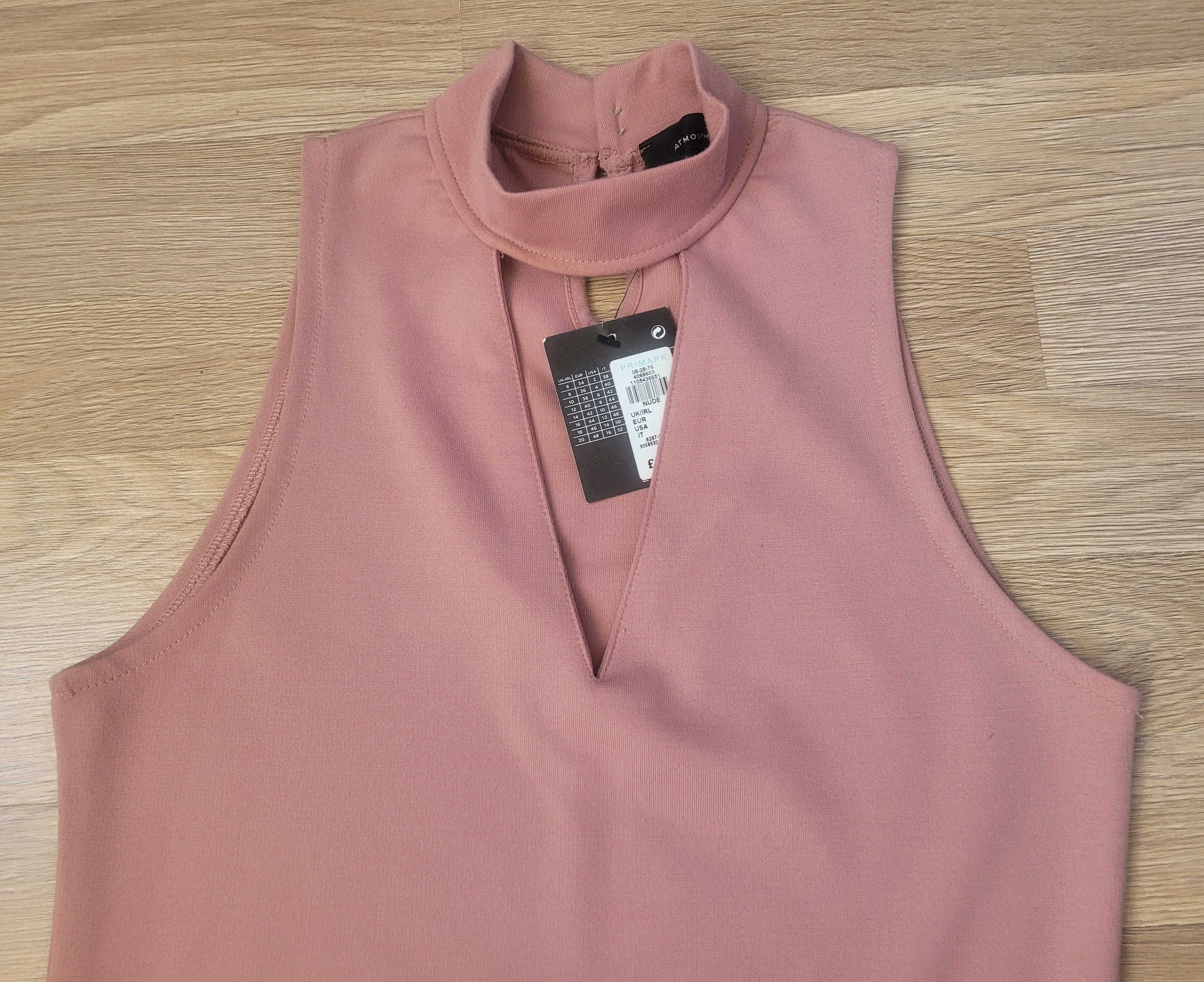 Продам женское платье, Atmosphere, р.S, пудровый розовый цвет, новое