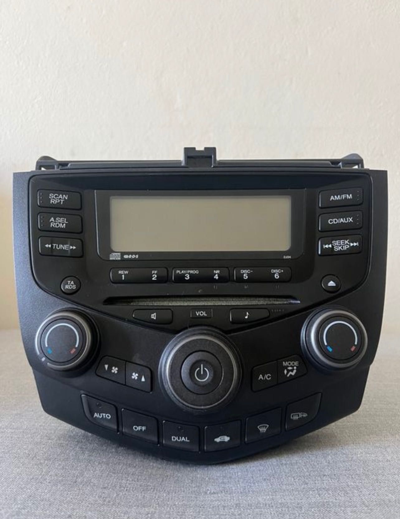Display de Ar Condicionado/Rádio Honda Accord Vii/ Accord Tourer Vii.