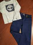Roupa Timberland/ Mayoral 8 anos