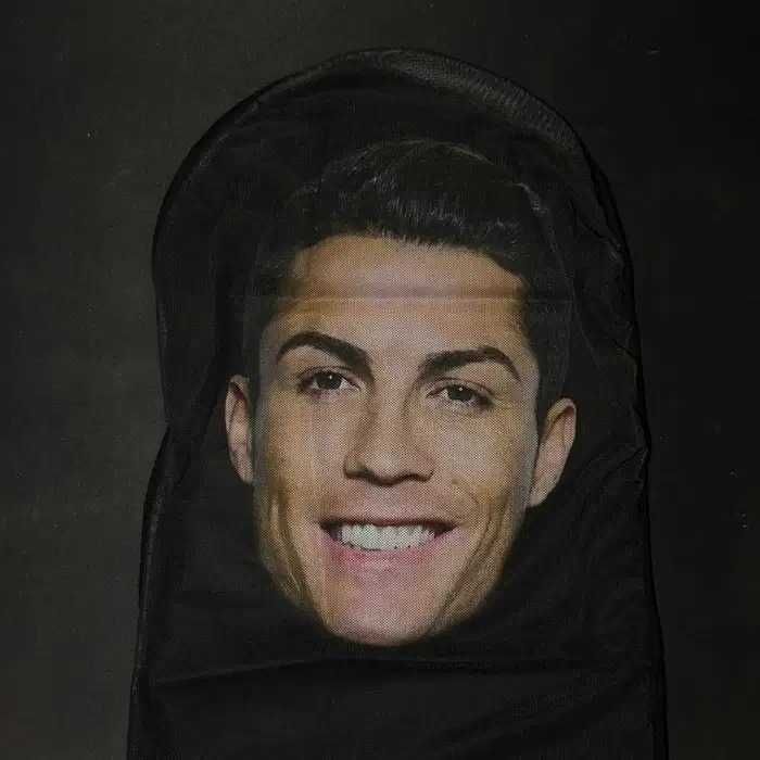 Maska Cristiano Ronaldo Piłka Nożna Real Madryt Przebranie Kostium