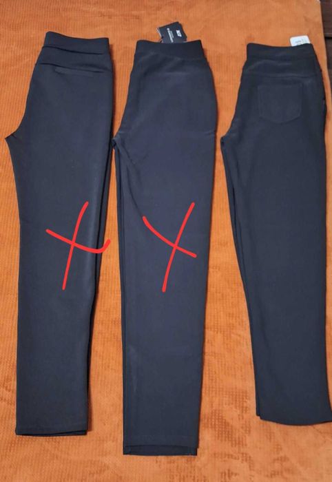 Брючки жіночі утеплені хутром М-Л з нюансом