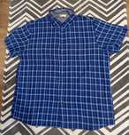 #dressman koszula w kratkę niebieska granatowa 2XL