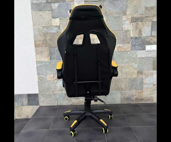 Компьютерное кресло Черно-желтый кресло игровое кресло геймерское