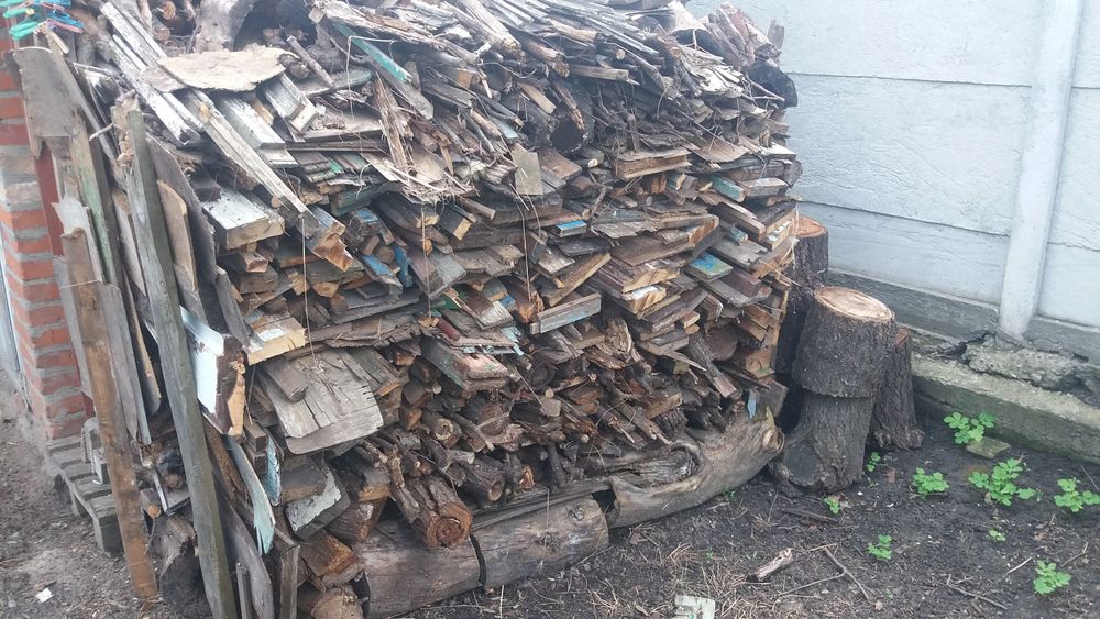 Дрова сухі пиляні рубані
