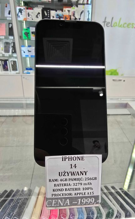 Iphone 14 256GB Bat 100% Telakces Felicity *Raty 0%