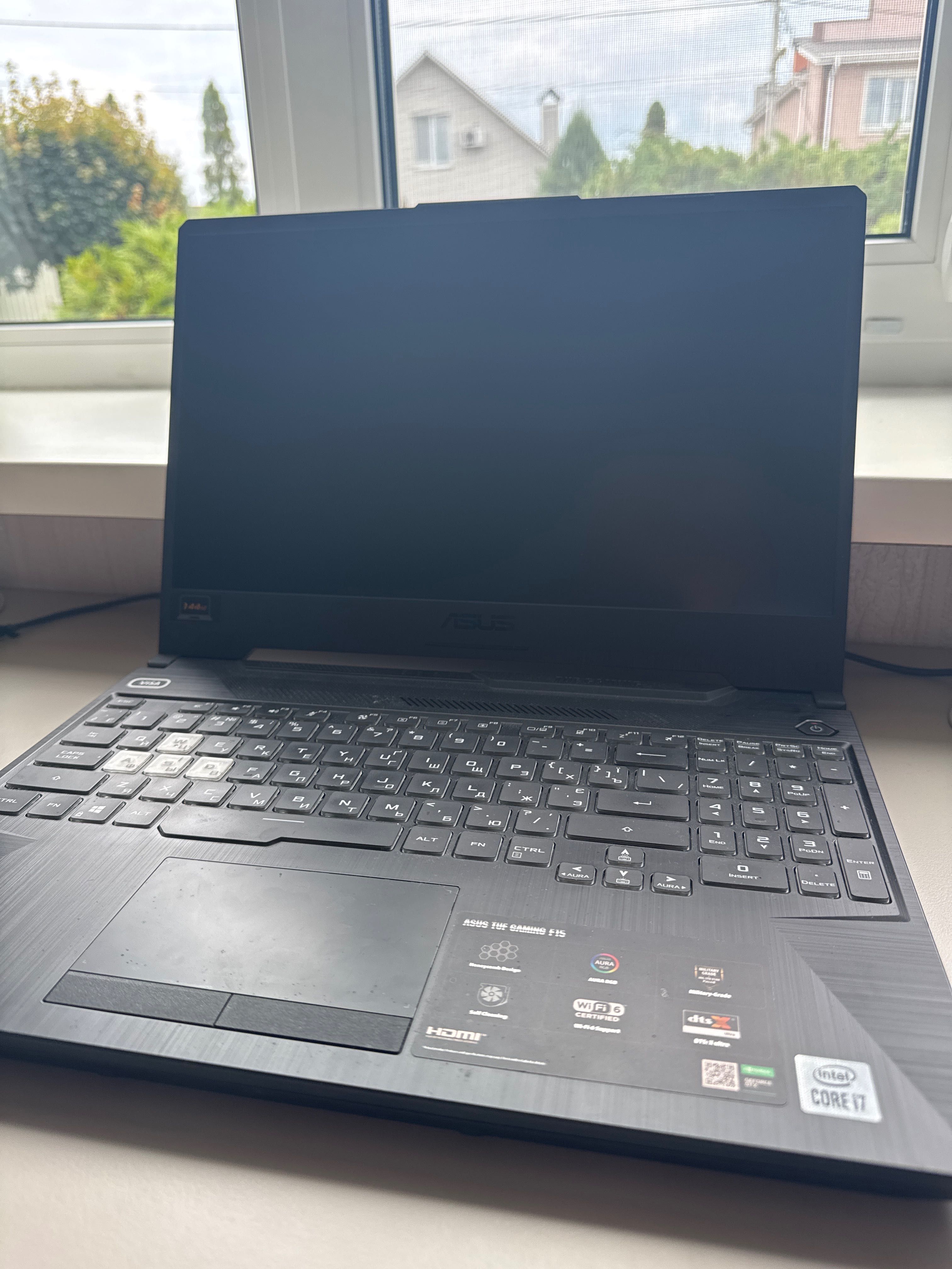 Игровой ноутбук asus tuf gaming f15