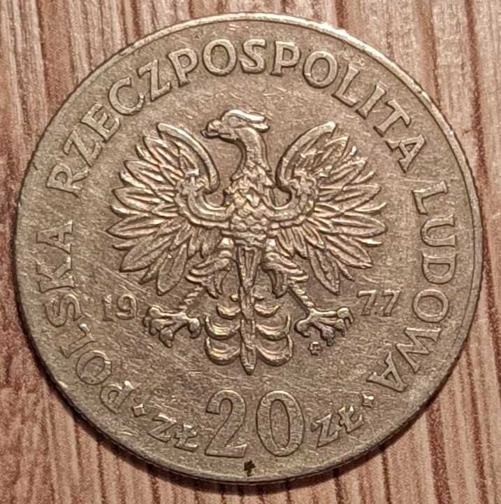 20 złotych Marceli Nowotko 1977 r.
