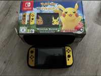 Limitowana konsola Nintendo Switch edycja Pokemon Lets go Pikachu/Eeve