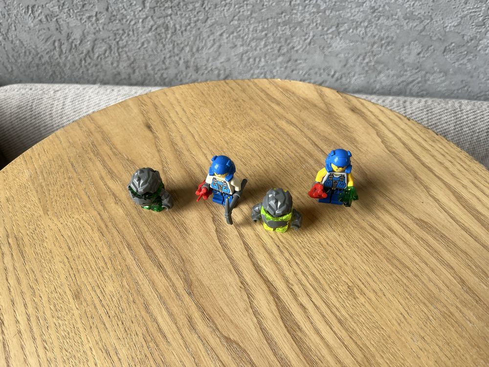 Lego Power Miners!!! 4 figurki