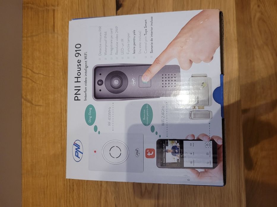 Inteligentny domofon PNI House 910 wifi bezprzewodowy wideodomofon