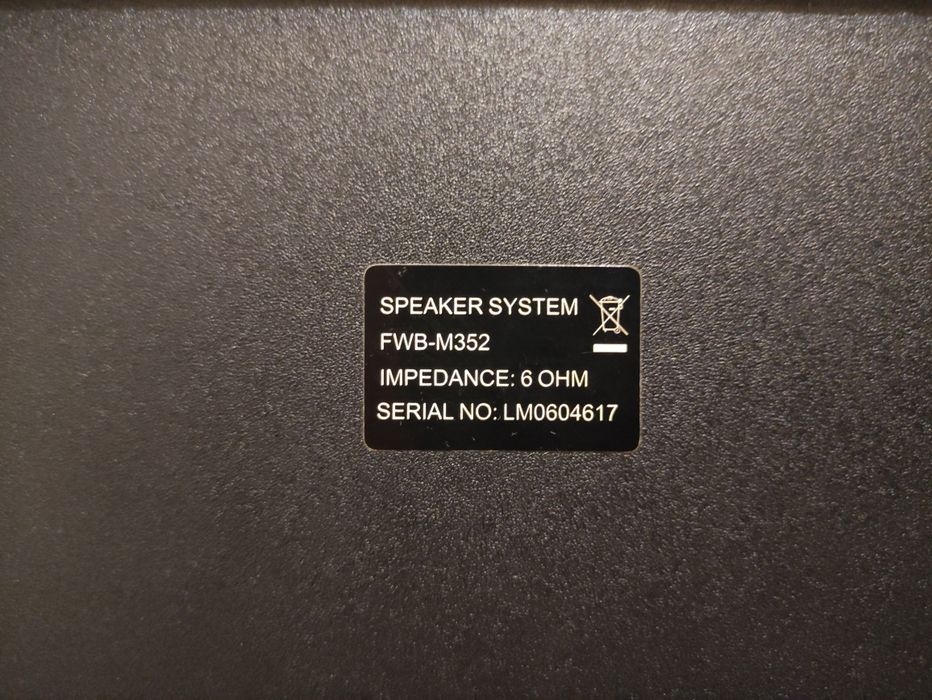 Wzmacniacz 120W Kenwood + 2x Philips glosnik 6ohm + gratis okablowanie