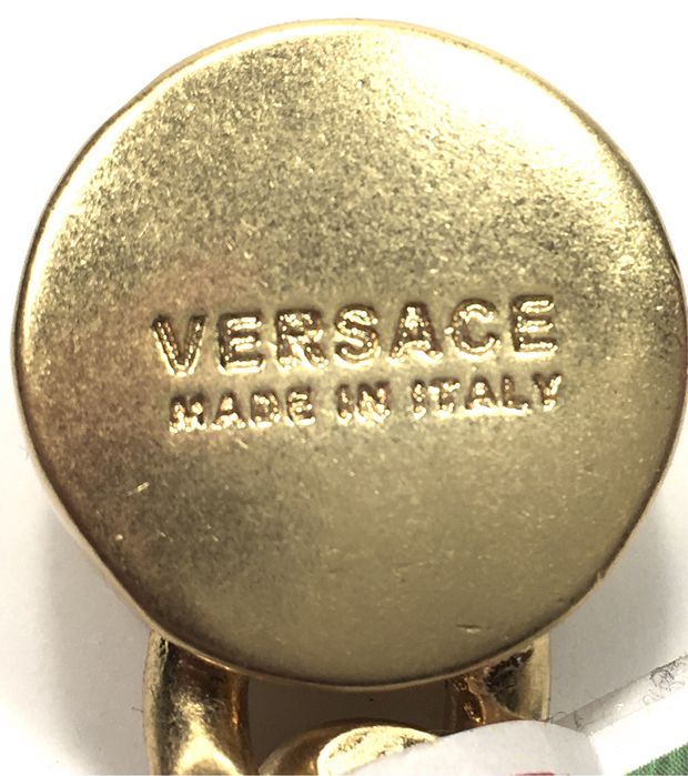 Złota damska bransoleta VERSACE•bita próba 750•pozłacana 18K