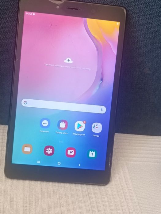 Samsung Galaxy Tab A 8.0 SM-T290  з тріщинами рабочий