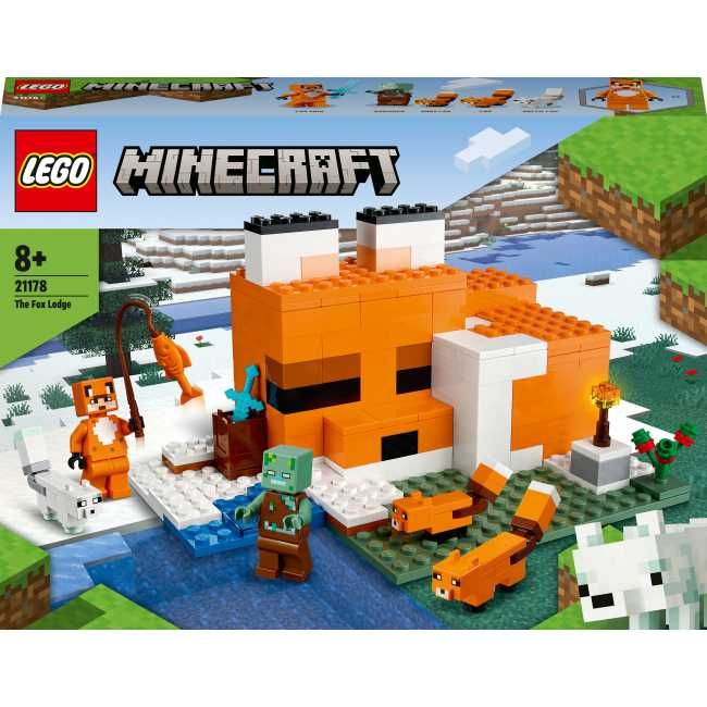 Конструктор LEGO Minecraft Нора лисиці (21178)