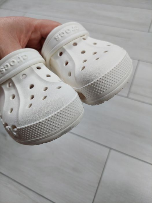 Тапочки сабо сланці CROCS р.С11 р.28,колір молочний