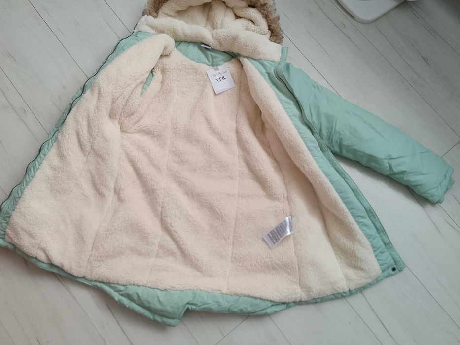 Nowa kurtka zimowa dziewczęca 170/176