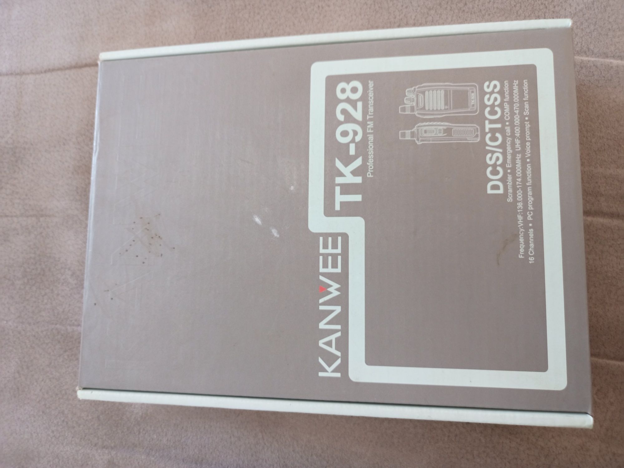 Kanwee Tk 928 radiotelefon profesjonalny Straż PSP osp136-174 mhz