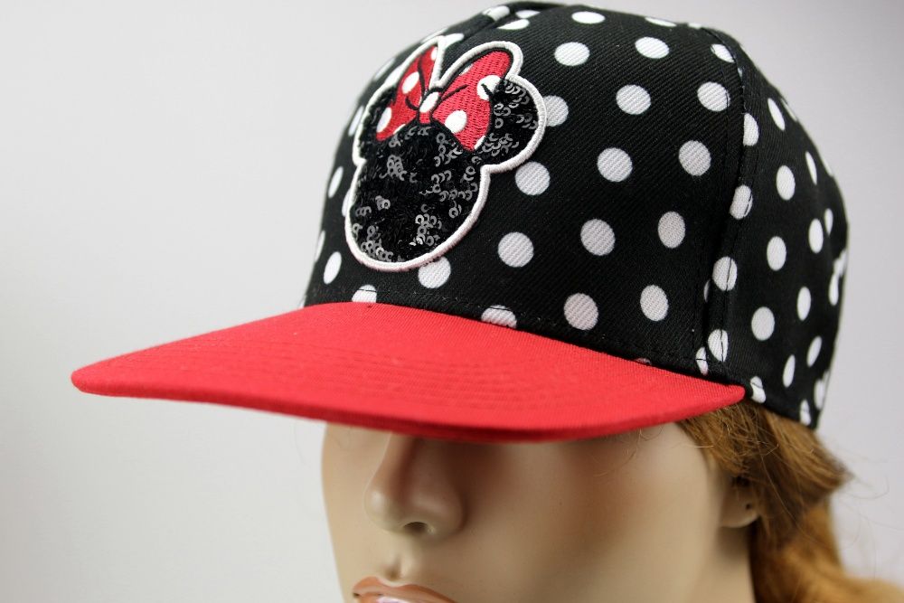 MYSZKA MINNIE Mickey Disney Czapka z Daszkiem 55-60cm Oryginał !!!