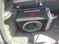 Subwoofer proplusaudio+wzmacniacz Boschmann 900w