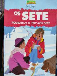 Livro "Roubaram o Toy aos Sete"