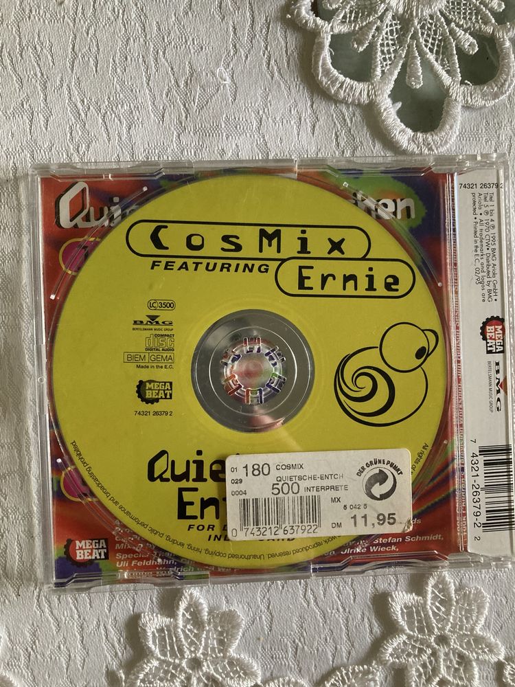 Płyta CD Cosmic Feat. Ernie Quietsche Entchen Single Klasyka