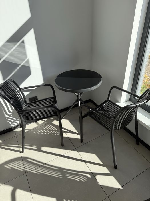 Стіл для кавярні/круглий стіл/стільчики