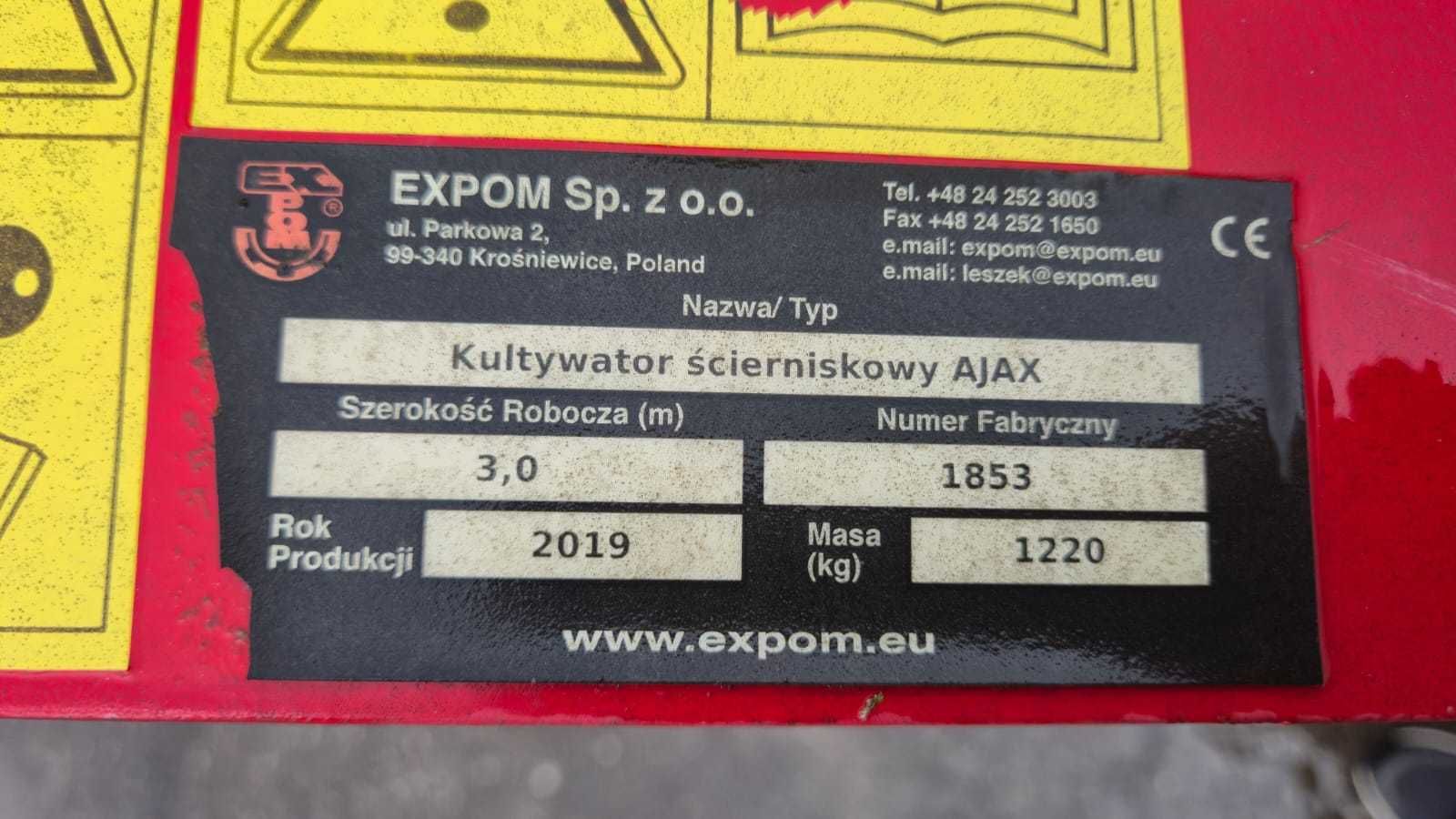 Agregat podorywkowy ścierniskowy Ajax