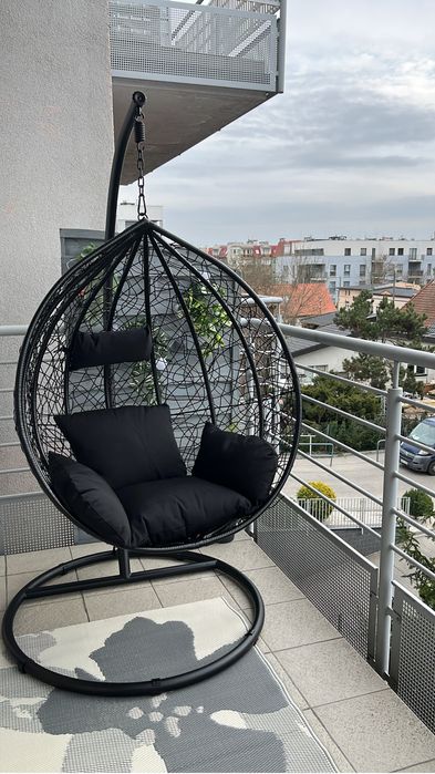 Kosz bujany czarny z pokrowcem!