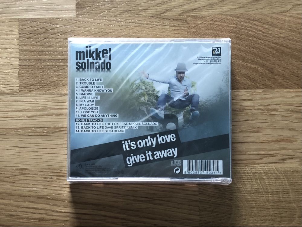 CD Mikkel Solnado - It’s Only Love Give It Away