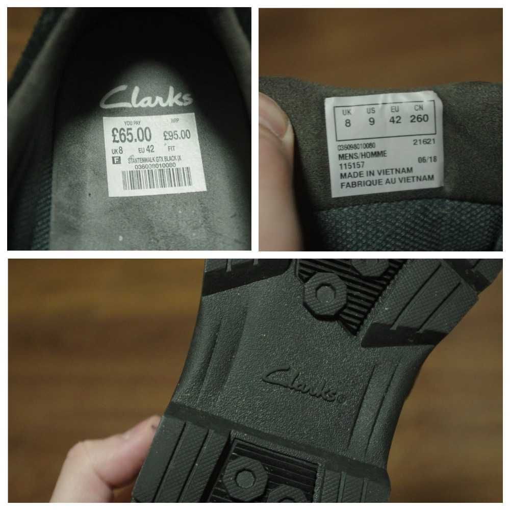 Кроссовки Clarks Stanten walk Gore tex нова пара оригінал 42 розмір