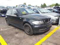 BMW 1 E87 07-11 LIFT MASKA PRZOD PRZEDNIA 668/9 SCHWARZ 2