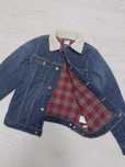Джинсовая, утепленная куртка DENIM. Рост 158