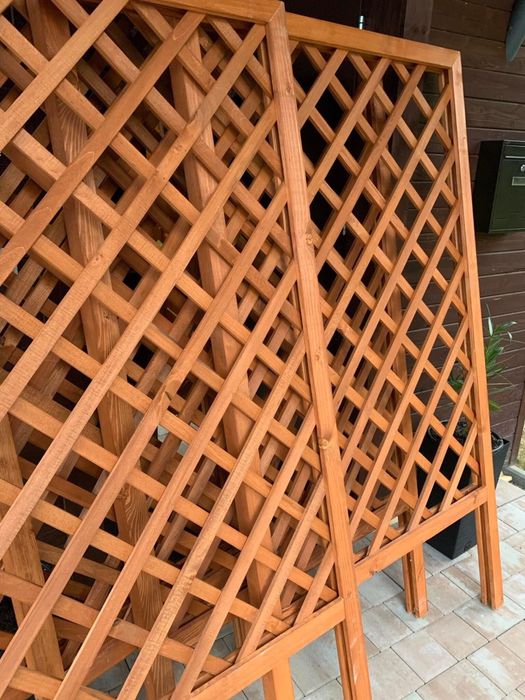 Kratka drewniana podpora pod rośliny pergola Na Zamówienie