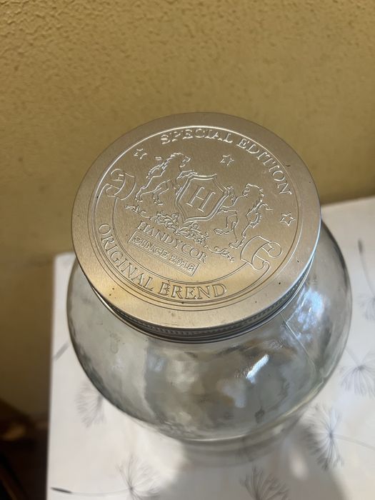 Бутыль стеклянный с краном Новый