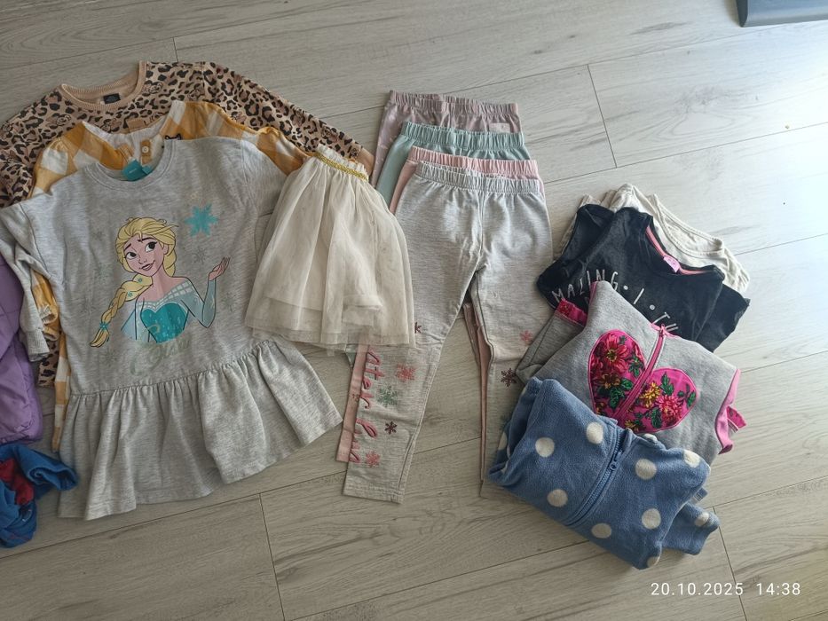 Paczka ubrań dla dziewczynki