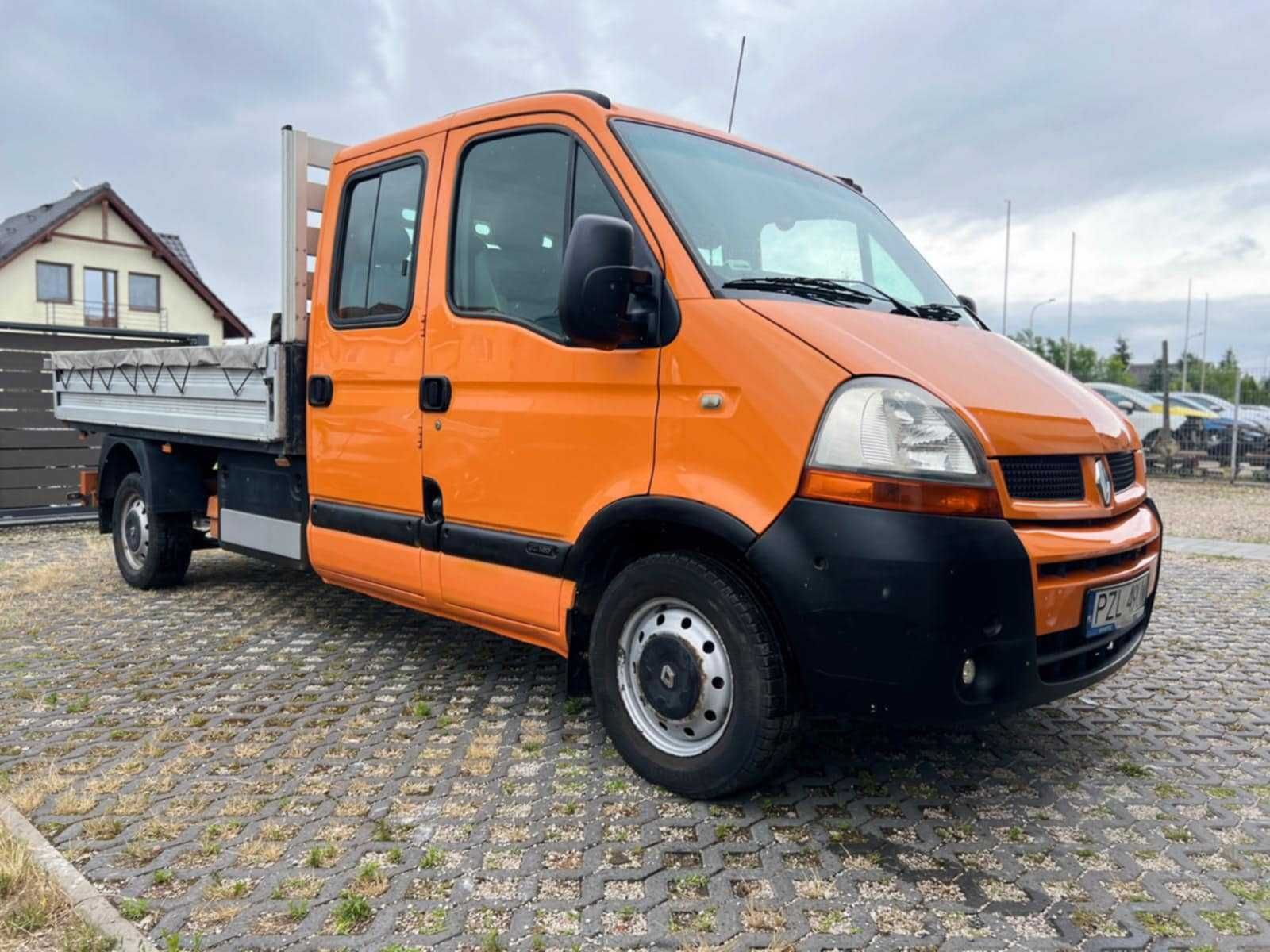 Renault MASTER 2.5 DCi, BRYGADÓWKA 7 osób