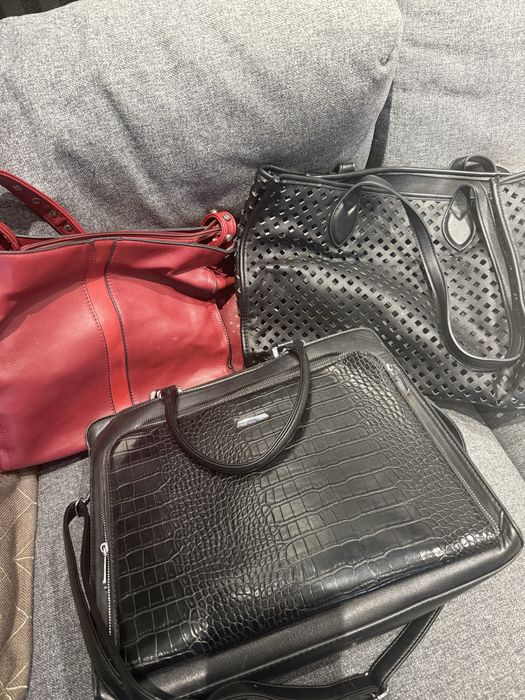 Torebki w idelnym stanie 3 sztuki