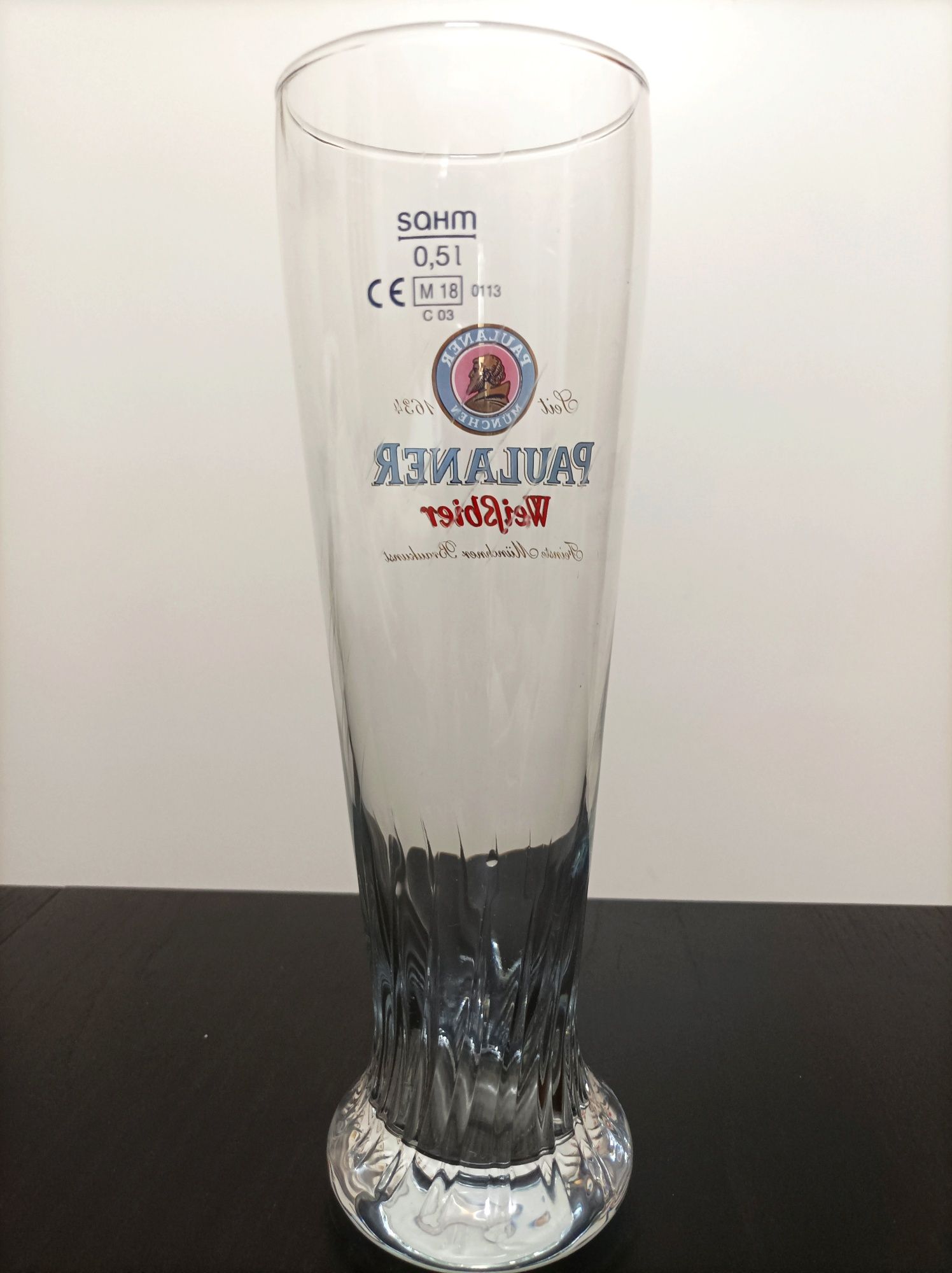 Copo de Cerveja - Marca Alemã Paulaner (Novo - 50 Cl)