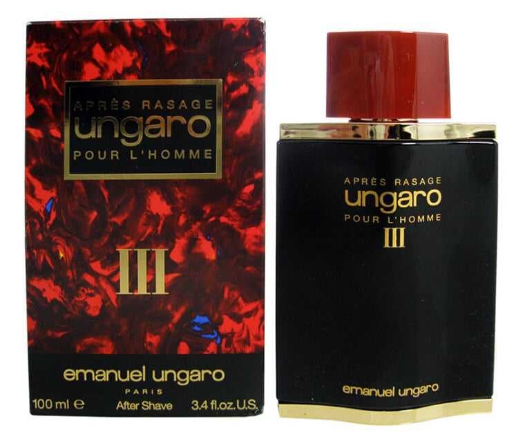 Винтажный лосьон  Emanuel Ungaro Ungaro Pour L'Homme III After Shave