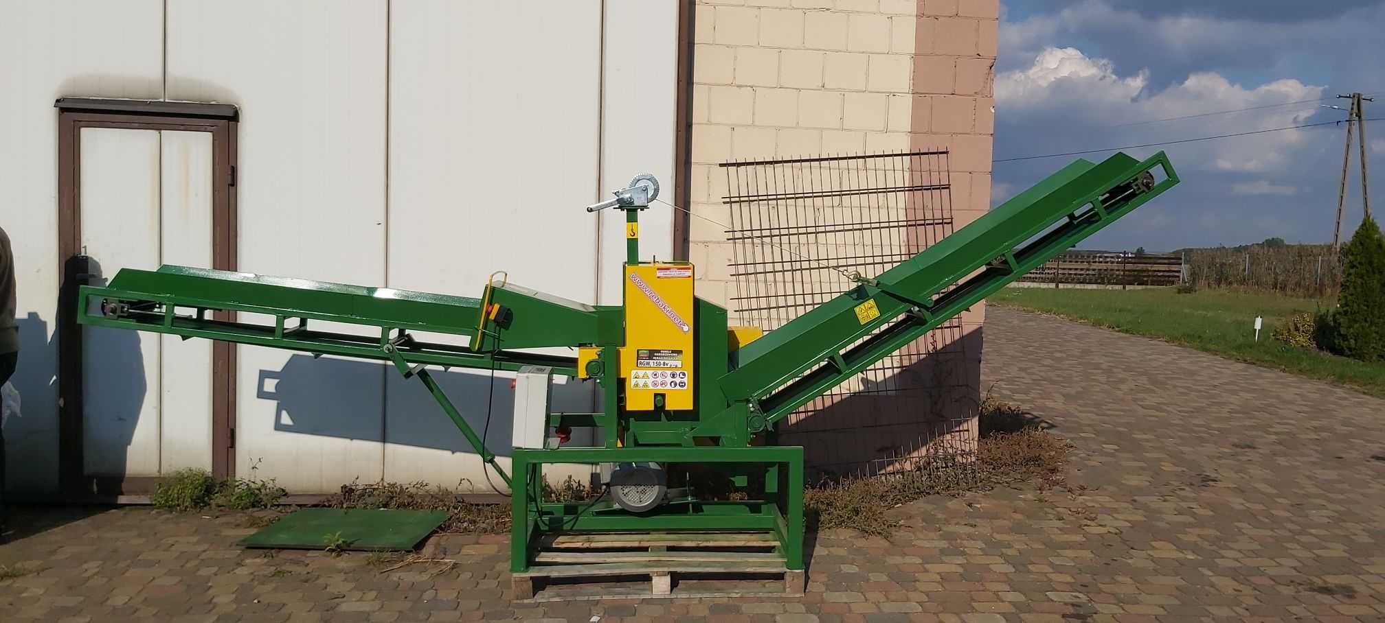 Rębak walcowy do gałęzi RGW-60-2x , rębak jedno-wałowy , Wysyłka