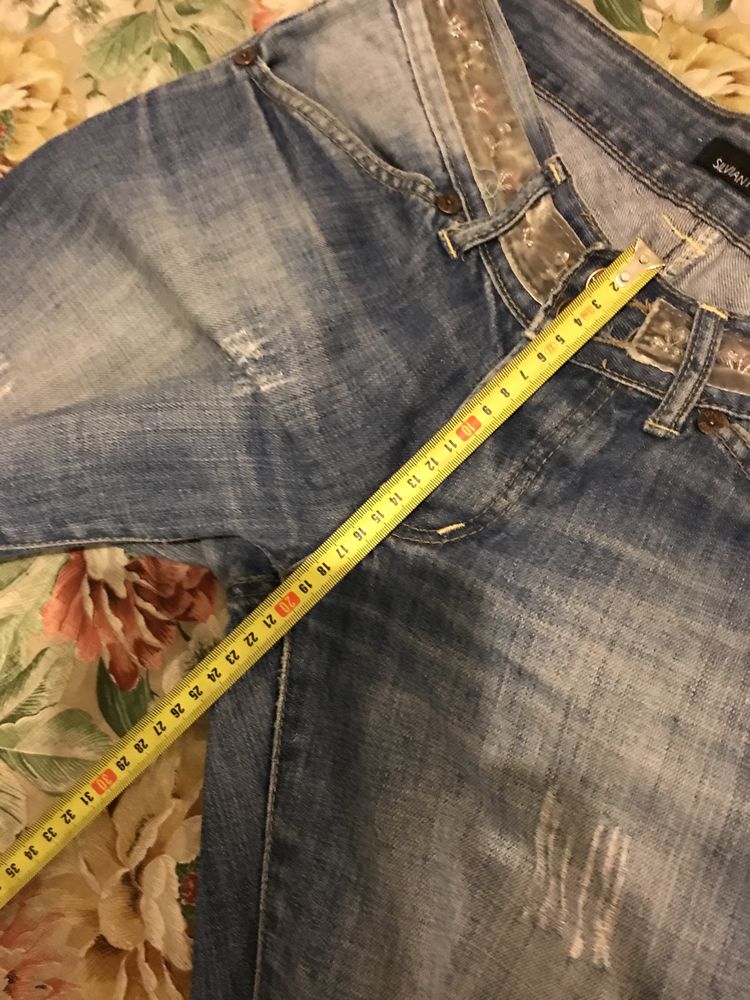 Spodnie jeansowe L