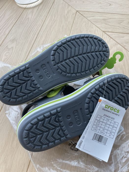 Sandaly crocs szare rozm 34/35